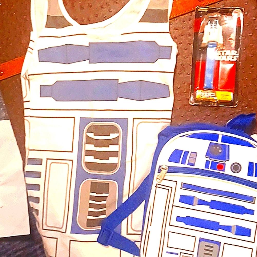R2D2 TANK + PEZ + BACKPACK!!!!